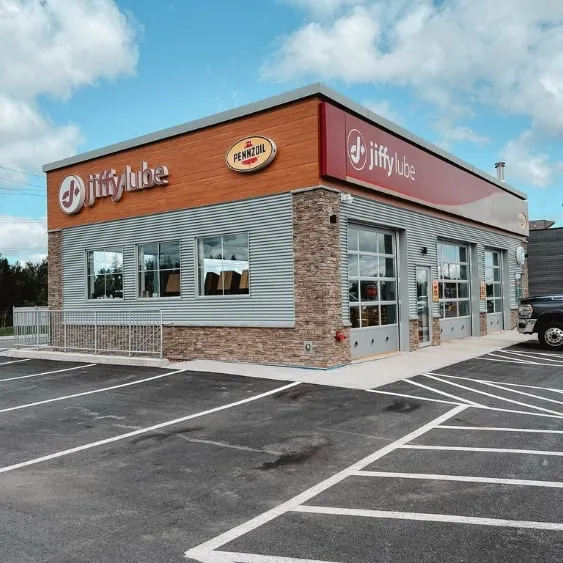 Jiffy Lube service center with modern exterior design